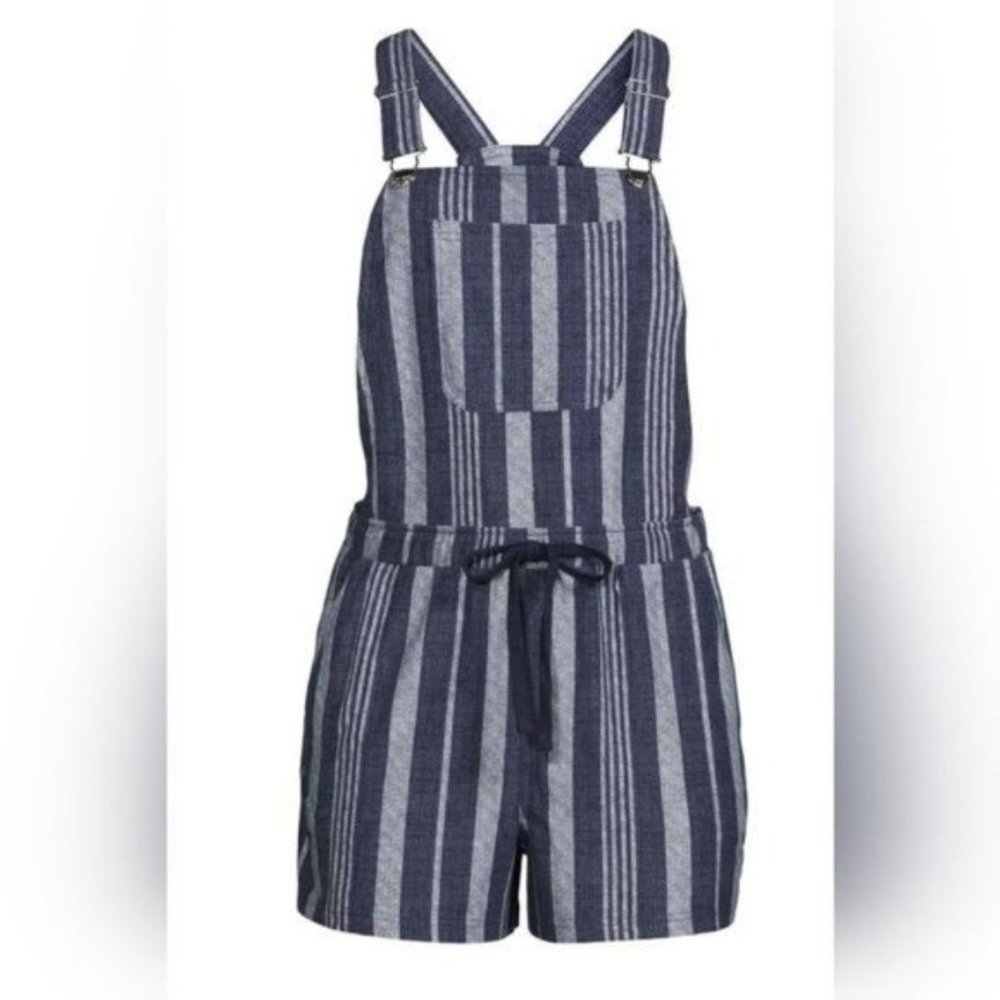No Boundaries Juniors Shortalls Semi-fitted Dark Navy Str - Picture 5 of 15